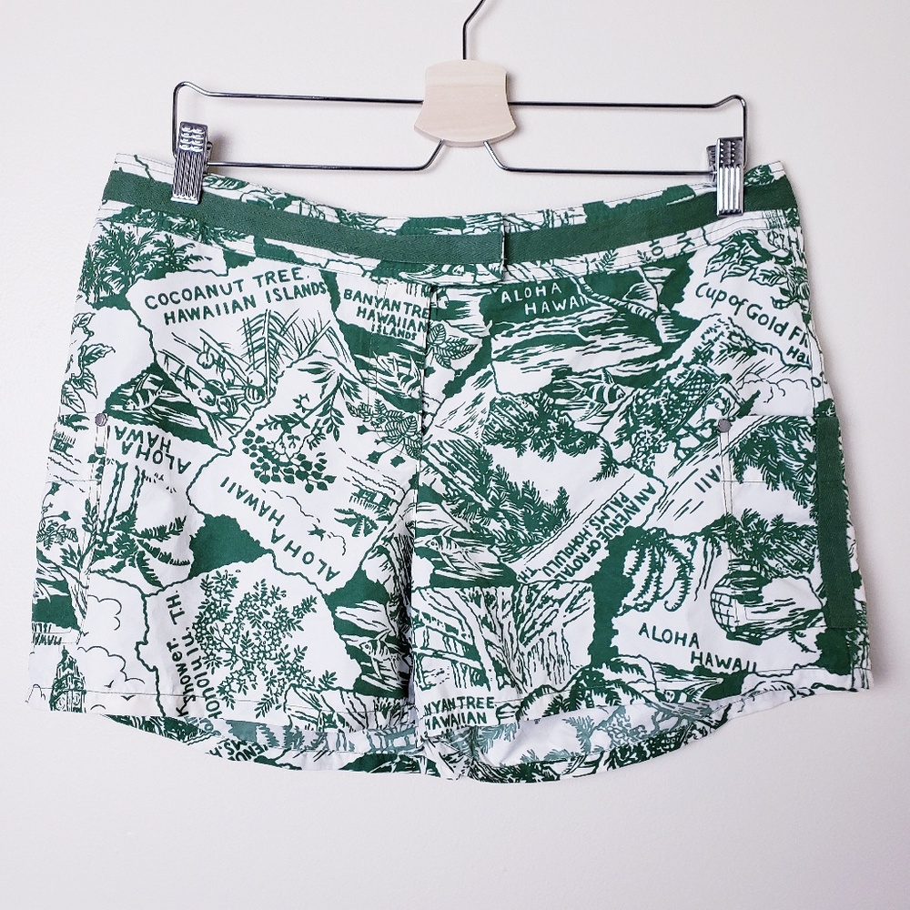 Tommy Bahama Womens Hawaiian Swim Shorts Sz M